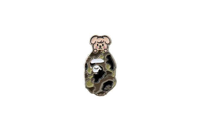 BAPE X STRAY KIDS METAL PINS