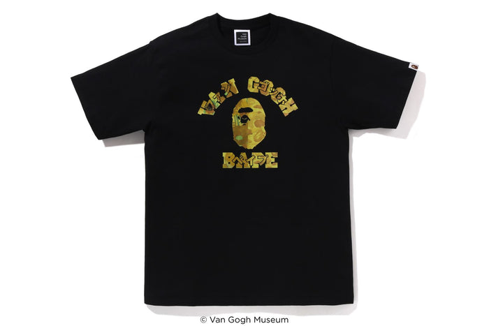 BAPE X VGM - COLLEGE TEE