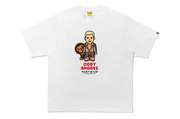 BAPE X WWE CODY RHODES BABY MILO RELAXED FIT TEE
