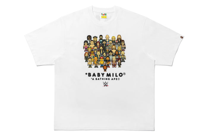 BAPE X WWE WRESTLERS BABY MILO RELAXED FIT TEE