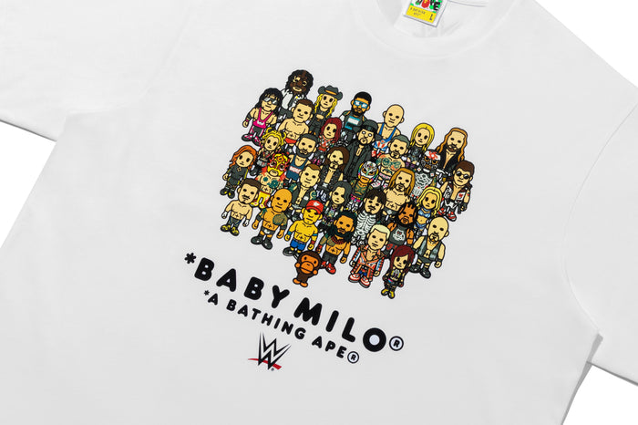 BAPE X WWE WRESTLERS BABY MILO RELAXED FIT TEE