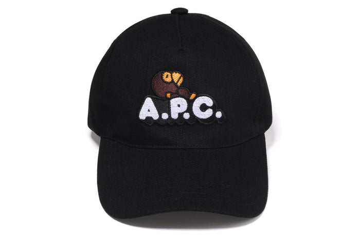 BAPEÂ® X A.P.C. MILO ON APC DENIM CAP