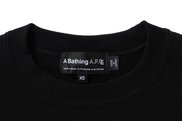 BAPEÂ® X A.P.C. MILO WIDE CREWNECK