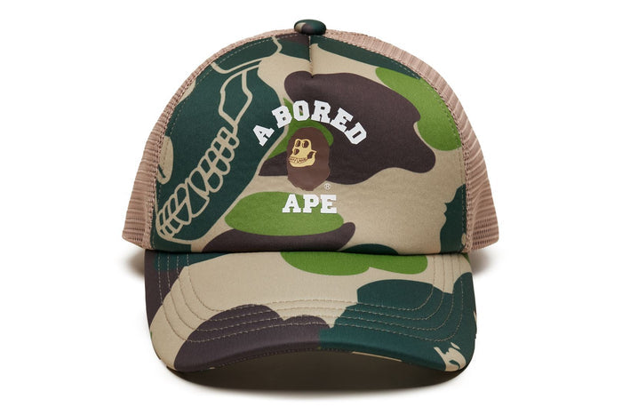 BAPEÂ® X BAYC MESH CAP