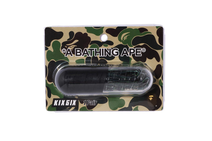 BAPEÂ® X KIXSIX ABC CAMO SHOELACE