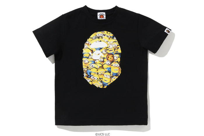 BAPEÂ® X MINIONS APE HEAD TEE