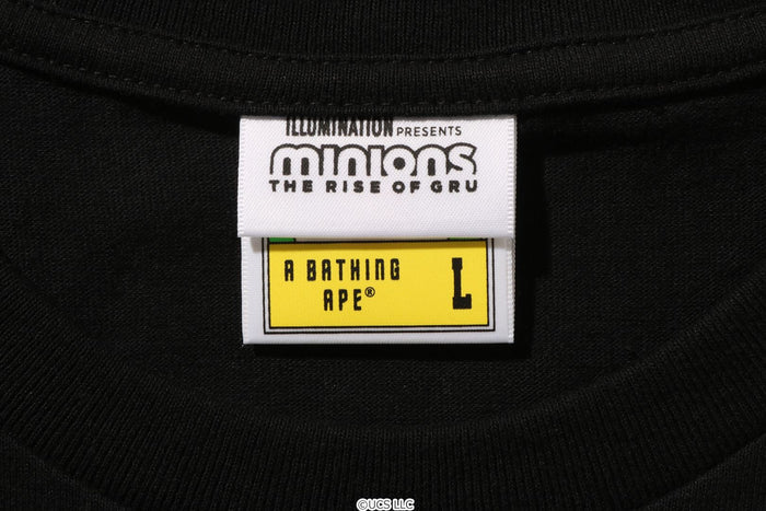 BAPEÂ® X MINIONS APE HEAD TEE
