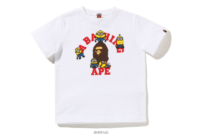 BAPEÂ® X MINIONS COLLEGE TEE