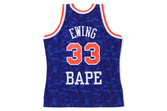 BAPEÂ® X MITCHELL & NESS NEW YORK KNICKS JERSEY TANK TOP