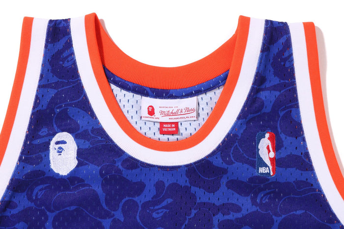 BAPEÂ® X MITCHELL & NESS NEW YORK KNICKS JERSEY TANK TOP