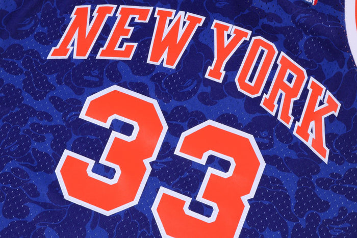 BAPEÂ® X MITCHELL & NESS NEW YORK KNICKS JERSEY TANK TOP