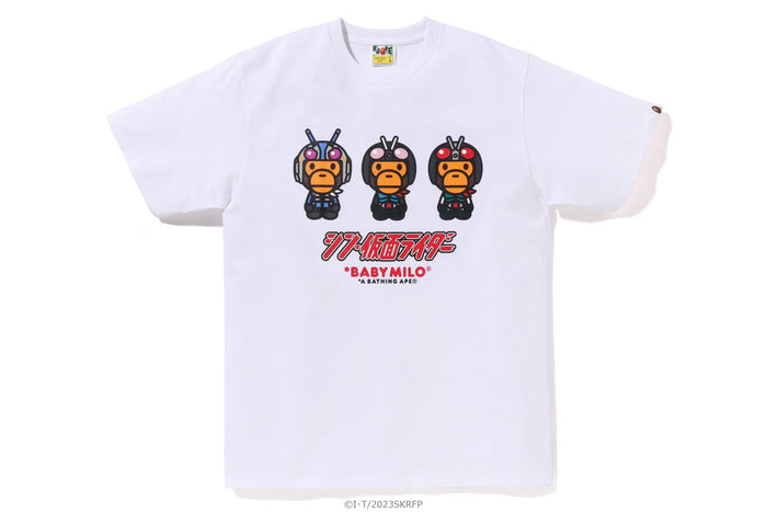 BAPEÂ® X SHIN KAMEN RIDER #2 BABY MILO TEE