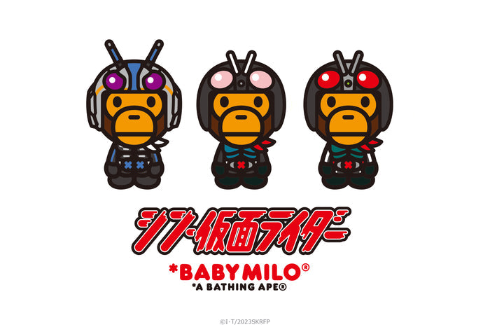 BAPEÂ® X SHIN KAMEN RIDER #2 BABY MILO TEE