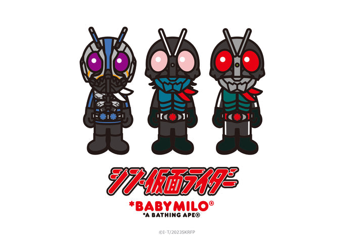 BAPEÂ® X SHIN KAMEN RIDER #2 BABY MILO TEE