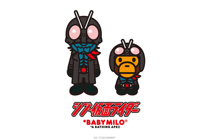 BAPEÂ® X SHIN KAMEN RIDER NO.1 BABY MILO TEE