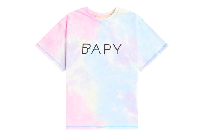 BAPY TIE DYE LOGO TEE