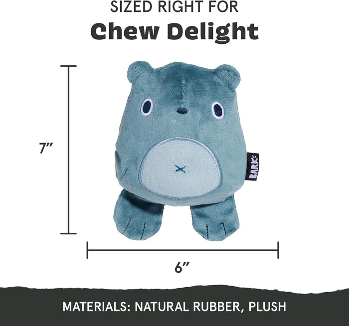 Bark Super Chewer Grey Bear Hugger Dog Toy Large - Dog.Dog.Cat.