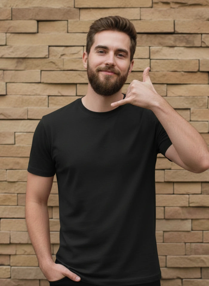 Basic Half Sleeve Tshirt Leon Clothing