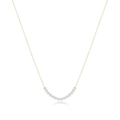 Beaded Bliss Necklace - Pearl - Molly + Kate