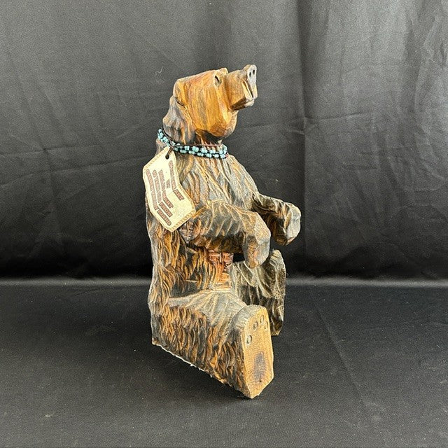 Bear Chainsaw Art Wood Carving