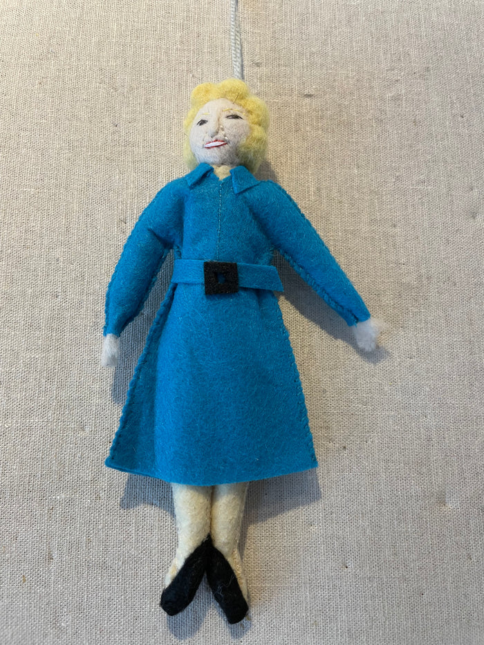 Betty White Ornament