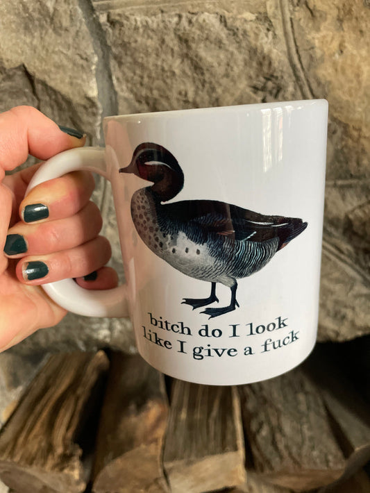 Big Ass Coffee Mug - Bitch, Do I Look Like I Give a Fuck
