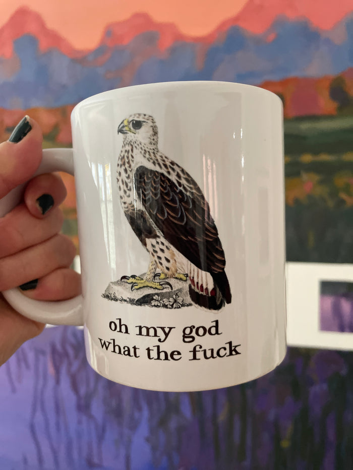 Big Ass Coffee Mug - OH My God WTF