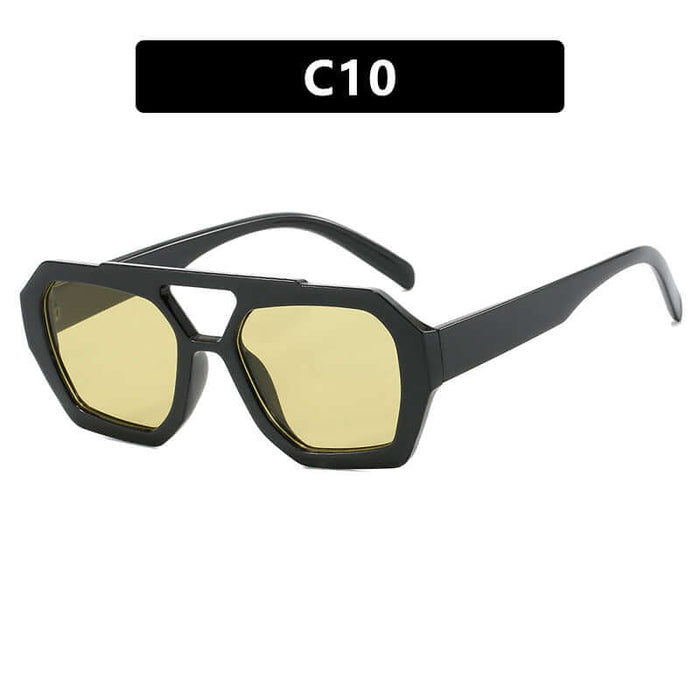 Big Frame Leopard Sunglasses ins style accessory.