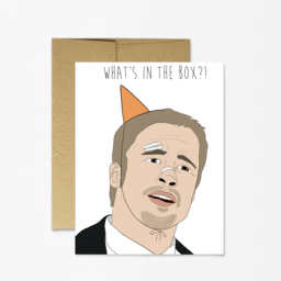 Whats in the Box? Birthday Card