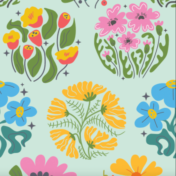 Bloomin' Pair & A Spare Socks