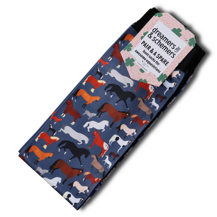 Breeds of the World Pair & A Spare Socks