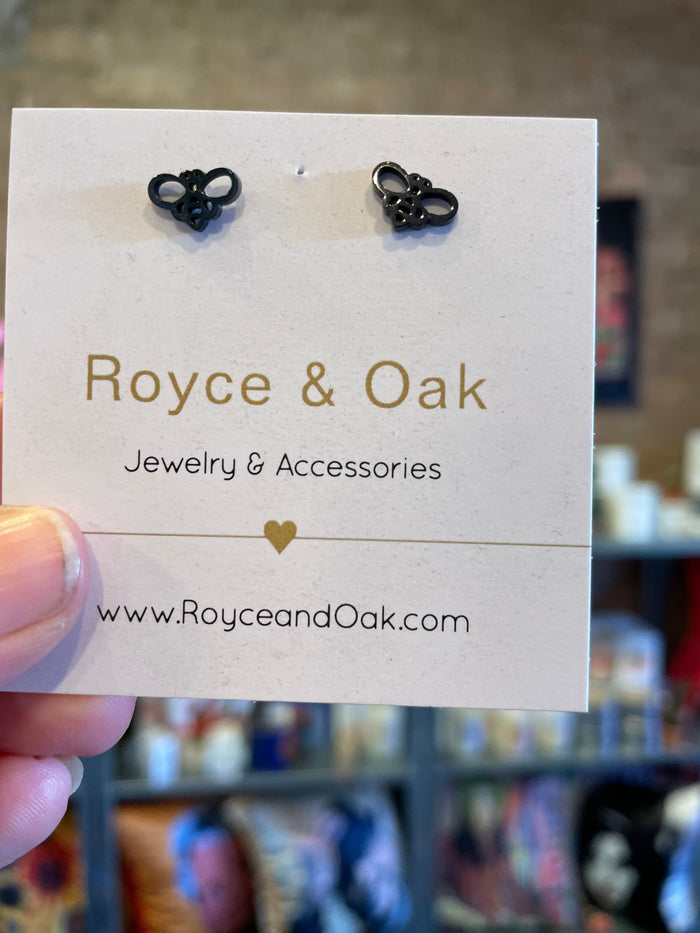 Bumble Bee Studs - Royce & Oak