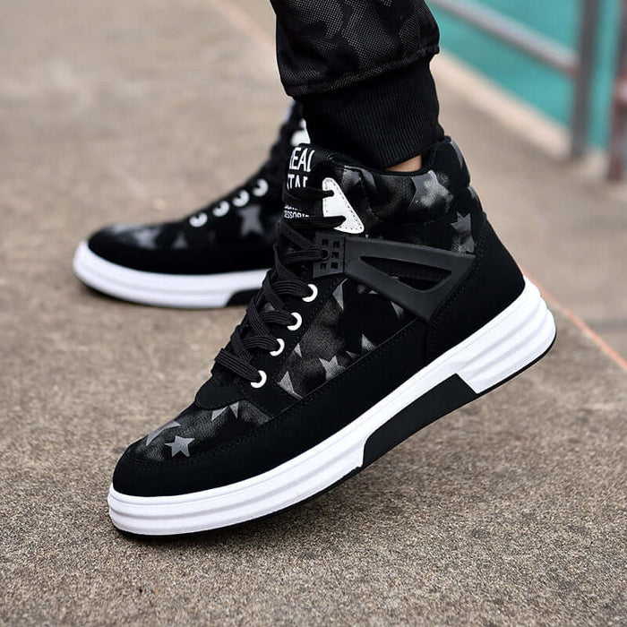Casual Men Fleece Lined Sneakers board shoe fashion