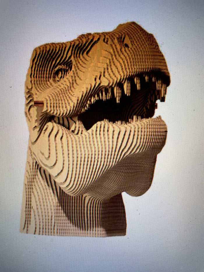 Cat- 3D Cardboard Sculpture Puzzle