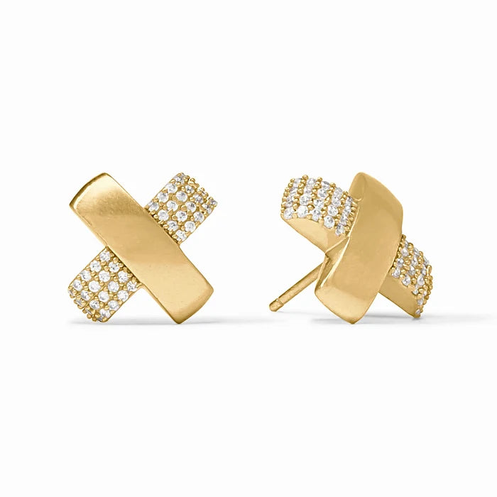 Catalina X Pavé Stud - Molly + Kate