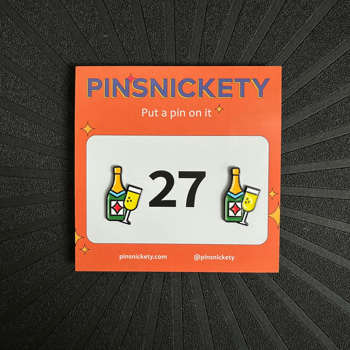 Champagne Pins