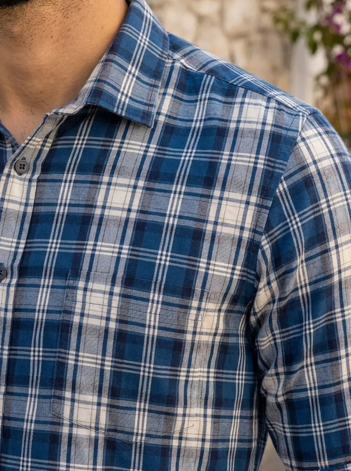 Checkered  Full Sleeve Shirts LEON