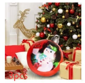 Double Sided Red Snowman / 3PCS / 60cm
