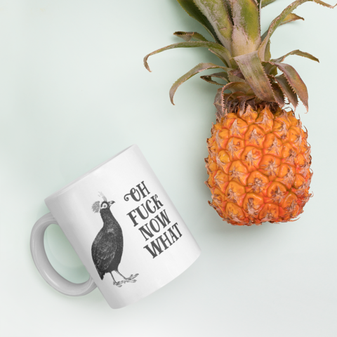Oh Fuck, Now What? Mug