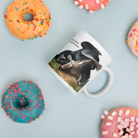 Vulture, Snitches get stitches. Coffee Mug