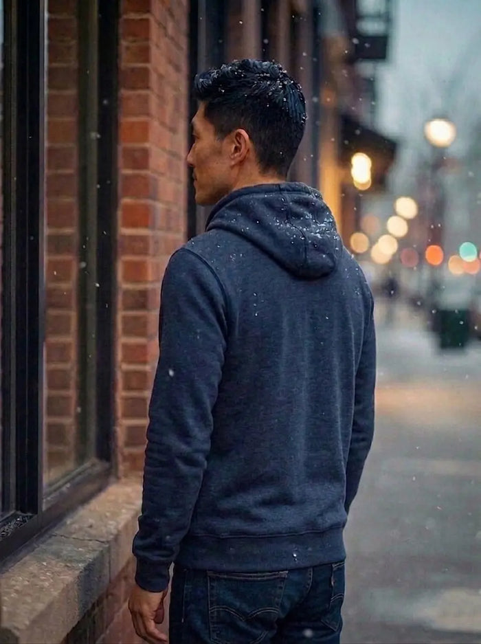 Color Block Cut & Sew Full Sleeve Pullover Hoodie LEON