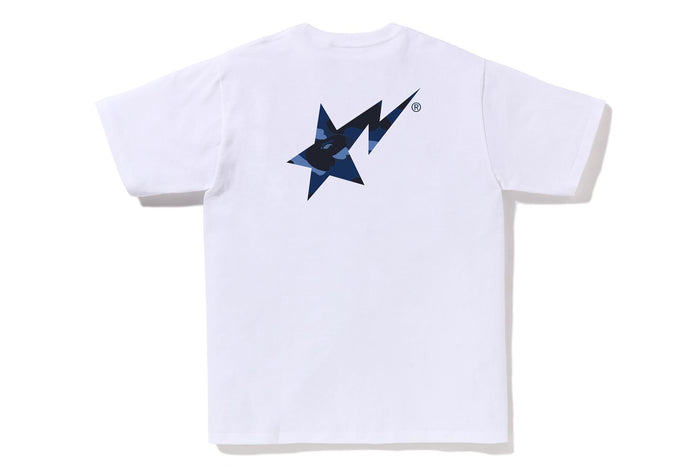 COLOR CAMO BAPE STA LOGO TEE