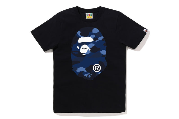 COLOR CAMO BIG APE HEAD TEE LADIES