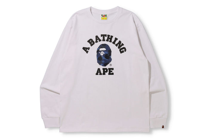 COLOR CAMO COLLEGE L/S TEE