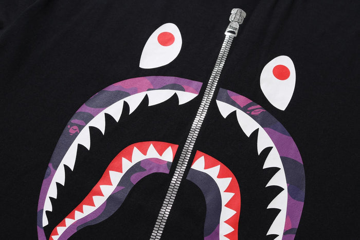 COLOR CAMO SHARK L/S TEE