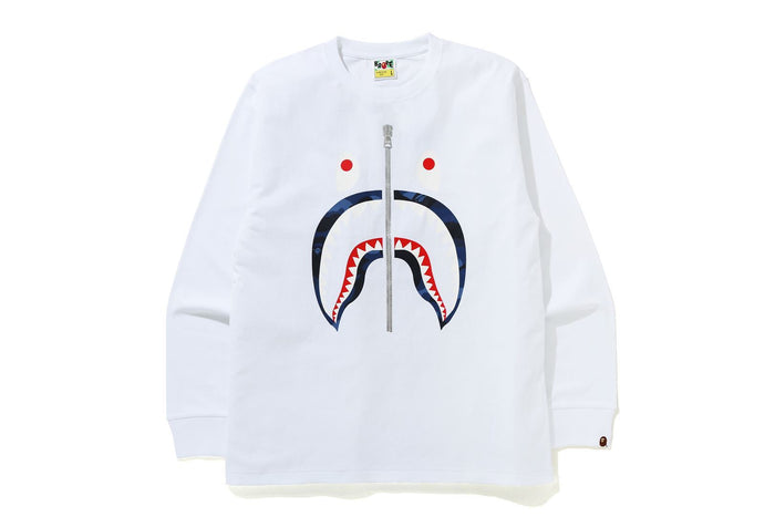 COLOR CAMO SHARK L/S TEE