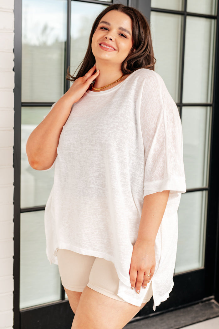 Continue On Oversized Tunic Layering Top Ave Shops- Tilden Co.