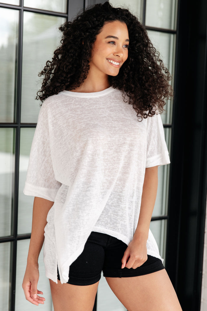 Continue On Oversized Tunic Layering Top Ave Shops- Tilden Co.