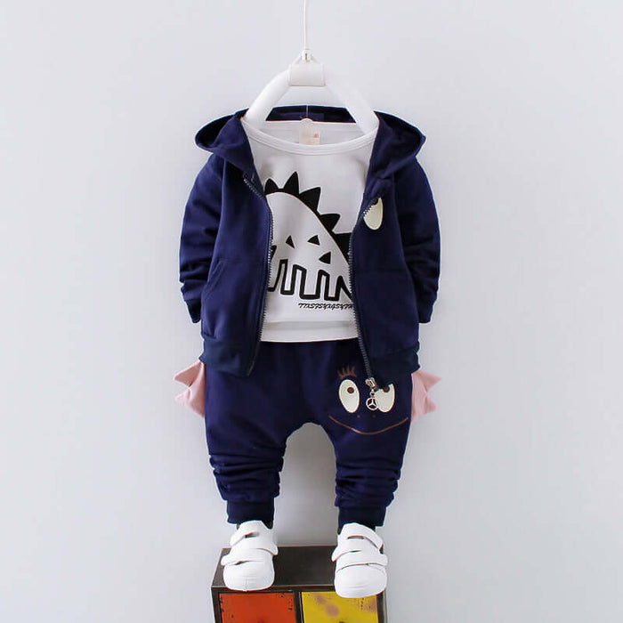 Cotton Childrens Clothing Boys long sleeve outfit.
