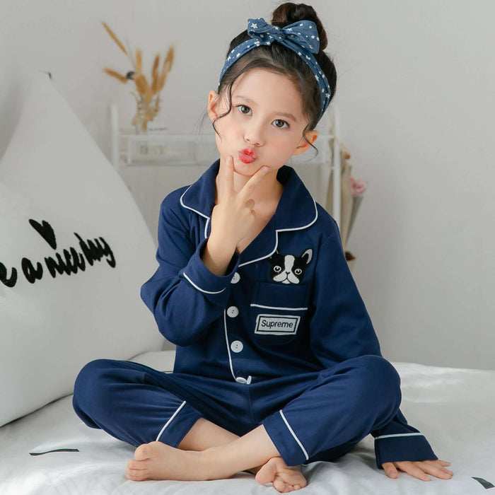 Navy - Moon & Stars / 10yards